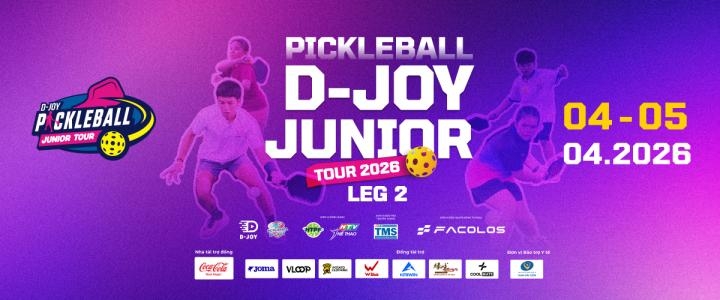PICKLEBALL D-JOY JUNIOR TOUR 2026 LEG 2