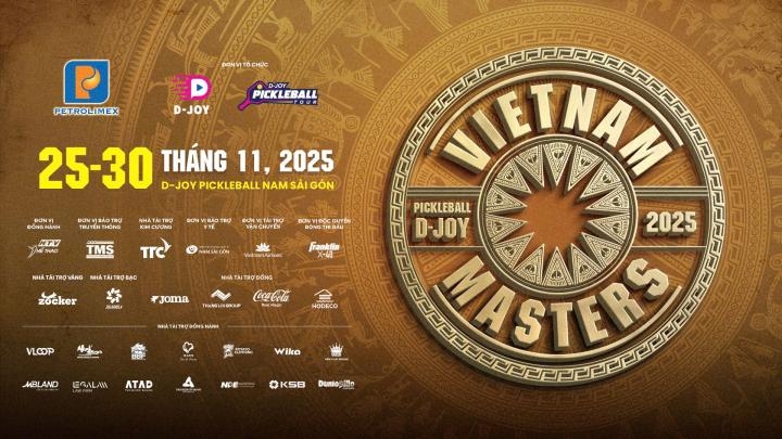 PICKLEBALL D-JOY VIETNAM MASTERS PETROLIMEX CUP 2025