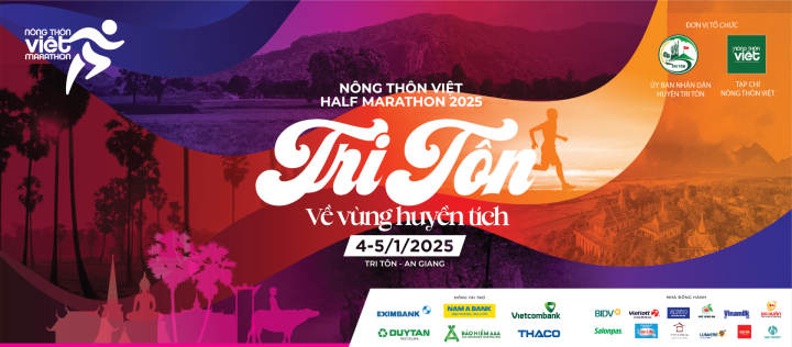 Nông Thôn Việt Half Marathon 2025 | Tri Tôn - Về vùng huyền tích